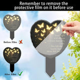 Enhanced Product Title: "Schmetterling-Herz Gedenkplakette aus Acryl mit Warmweißer LED-Beleuchtung – Elegante Erinnerungsplakette für besondere Anlässe" 

This title includes relevant keywords while providing additional context to attract potential buyer