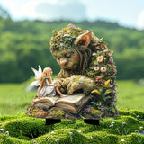 Acrylic Garden Stakes – 6 Mystical Figures, 19×30cm & Weather-Resistant