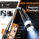Magnetic Pickup Tool – 57.5cm Extendable, 3 LEDs & 360° Rotating Head