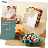 Enhanced Product Title: "Dip-Teller mit Integriertem Soßenfach – Perfekt für Sauberes Genießen ohne Kleckern" 

This title maintains the original product's key features while adding keywords that improve searchability and appeal.