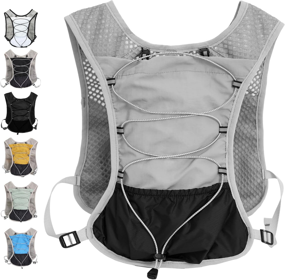 Dravien Ultra-Light Hydration Running Vest with 2L Water Bladder - Perfect for Trail Running, Hiking & Outdoor Activities