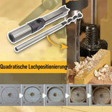 Holzbohrer-Set Quadratische Löcher – Präzisionsbohrer Edelstahl