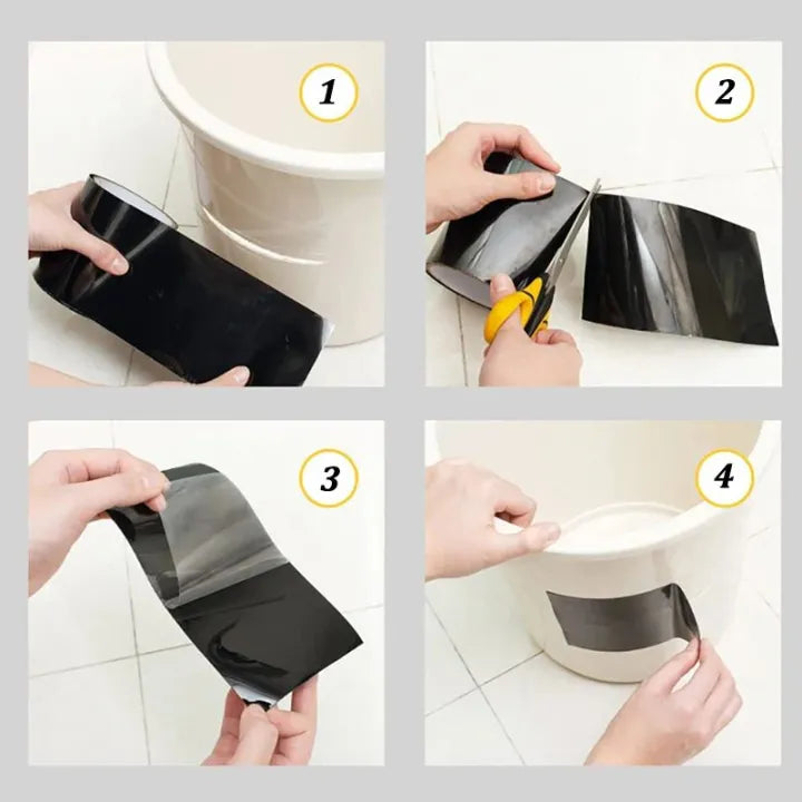 Waterproof Repair Tape – Polymer 150×20cm, Instant Leak Seal, Indoor & Outdoor