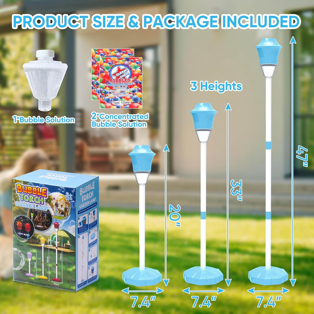 Bubble Machine with Stand – 20,000/Min, Height-Adjustable & USB Powered