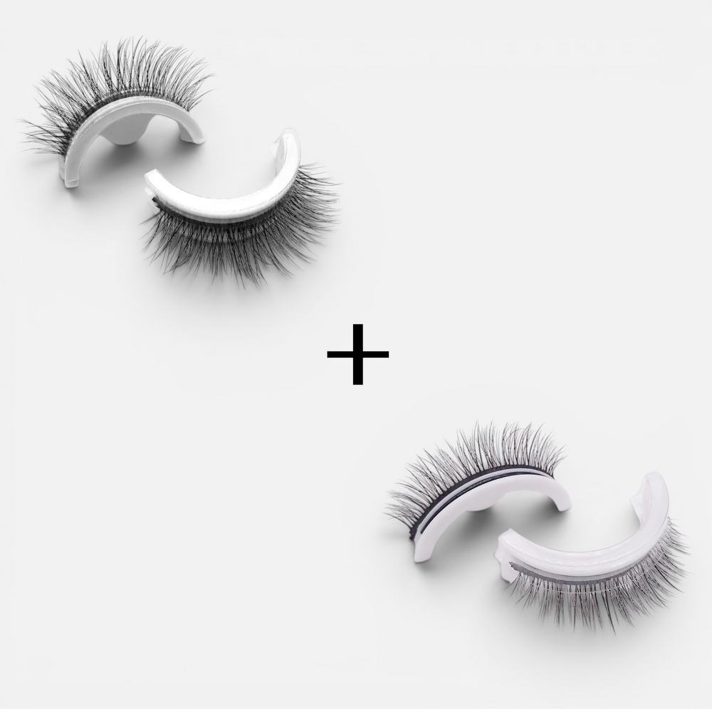 Reusable Magnetic Eyelashes – No Glue, Natural Look & 2 Pairs