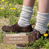 Sepp Bavarian traditional socks detail