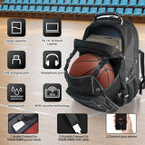 55L Extra-Large Travel Laptop Backpack - detail