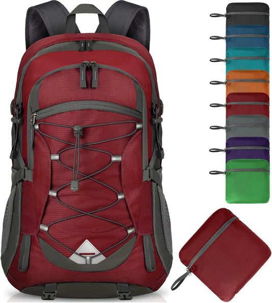 40L Waterproof Hiking & Camping Backpack - Lightweight, Packable & Durable - Ideal for Outdoor Adventures