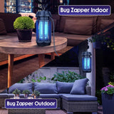 Electric Bug Zapper with 20W UV Light and 4200V Grid, IPX4 Waterproof - Zeytra