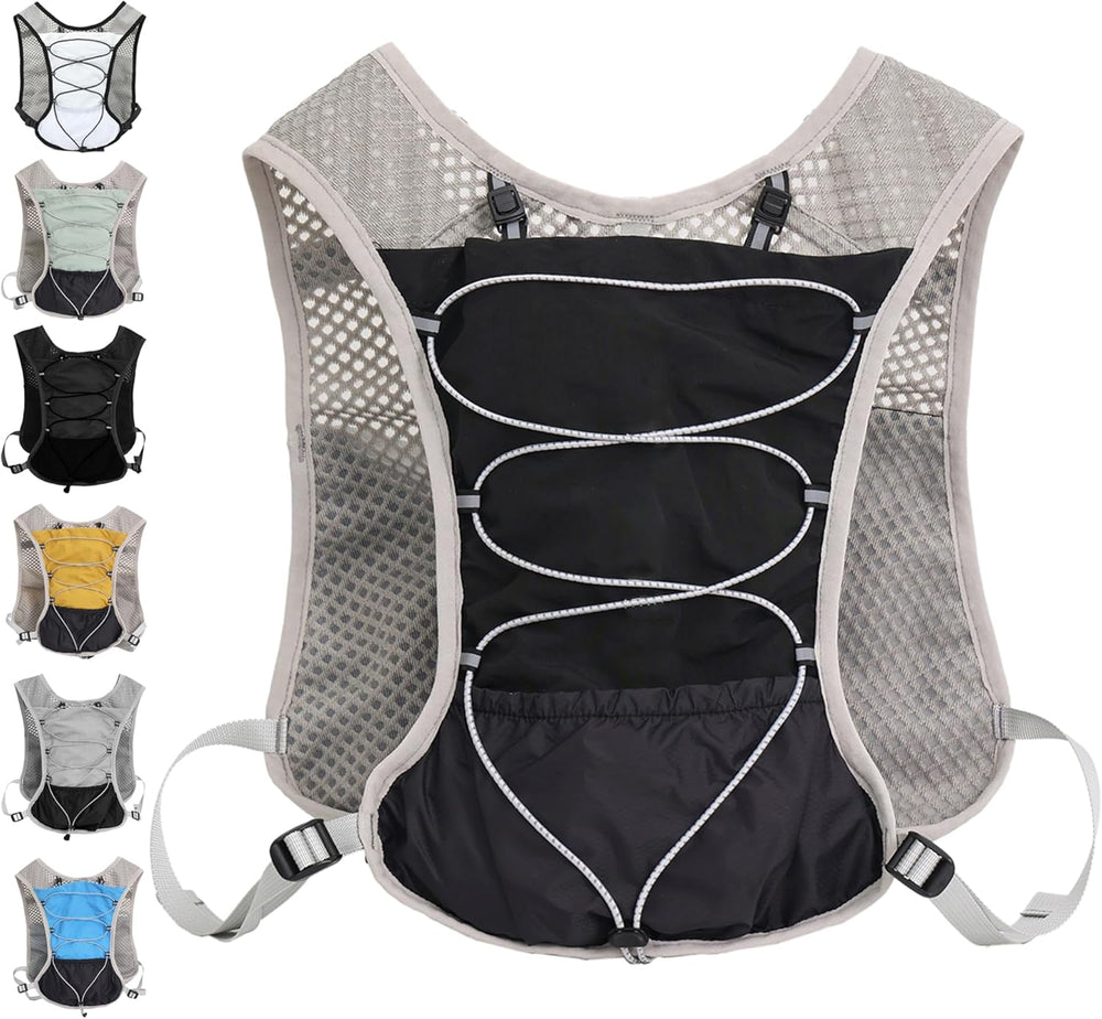 Dravien Ultra-Light Hydration Running Vest with 2L Water Bladder - Perfect for Trail Running, Hiking & Outdoor Activities