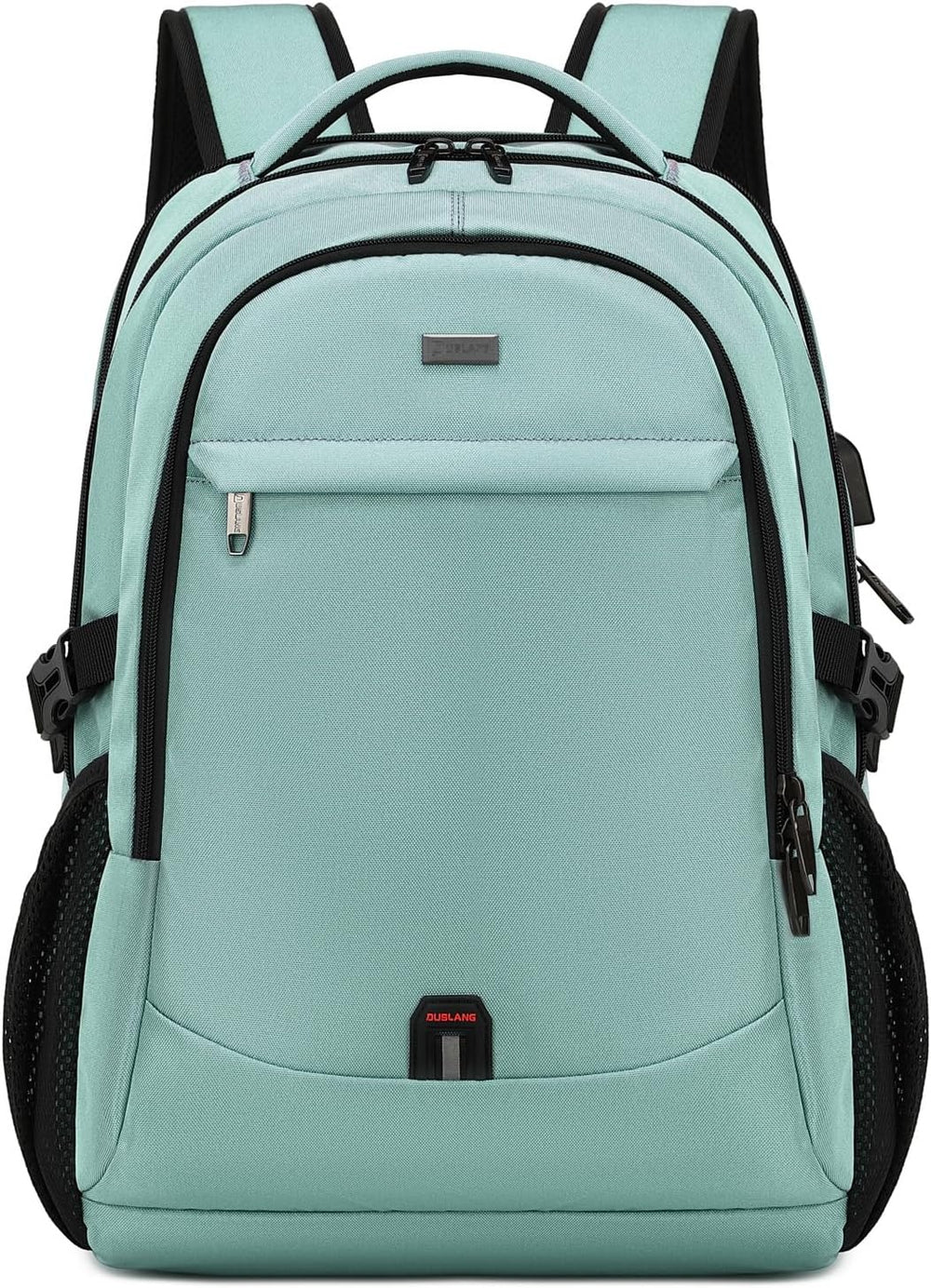 Water-Resistant Travel Laptop Backpack with USB Charging Port & Organized Storage Compartments - Perfect for Commuting & Travel