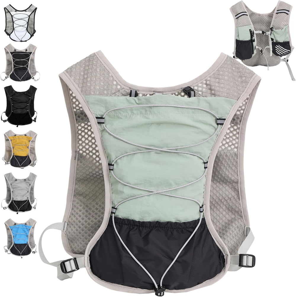 Dravien Ultra-Light Hydration Running Vest with 2L Water Bladder - Perfect for Trail Running, Hiking & Outdoor Activities