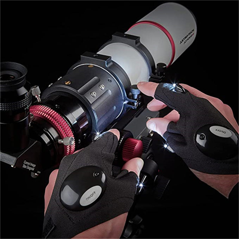 LED-Handschuhe mit integrierten Lichtern