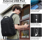 Water-Resistant Laptop & Travel Backpack with Multiple Organised Compartments - Perfect for Commuting & Adventure