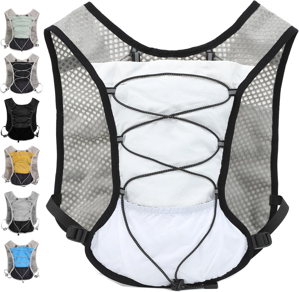 Dravien Ultra-Light Hydration Running Vest with 2L Water Bladder - Perfect for Trail Running, Hiking & Outdoor Activities
