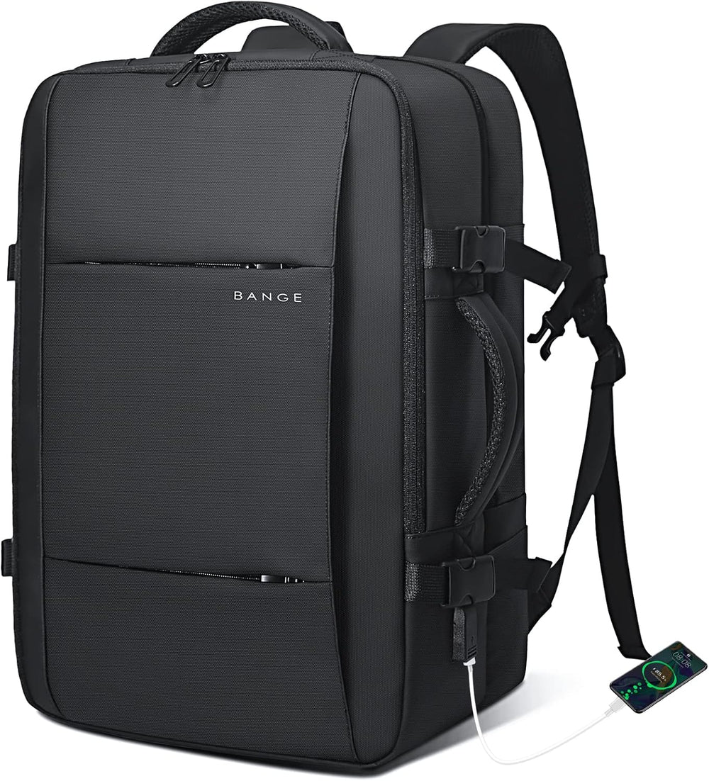 Expandable 26-45L Waterproof Travel Backpack with Laptop Sleeve & Versatile Duffle Carry - Perfect for Hiking, Camping, and Daily Use