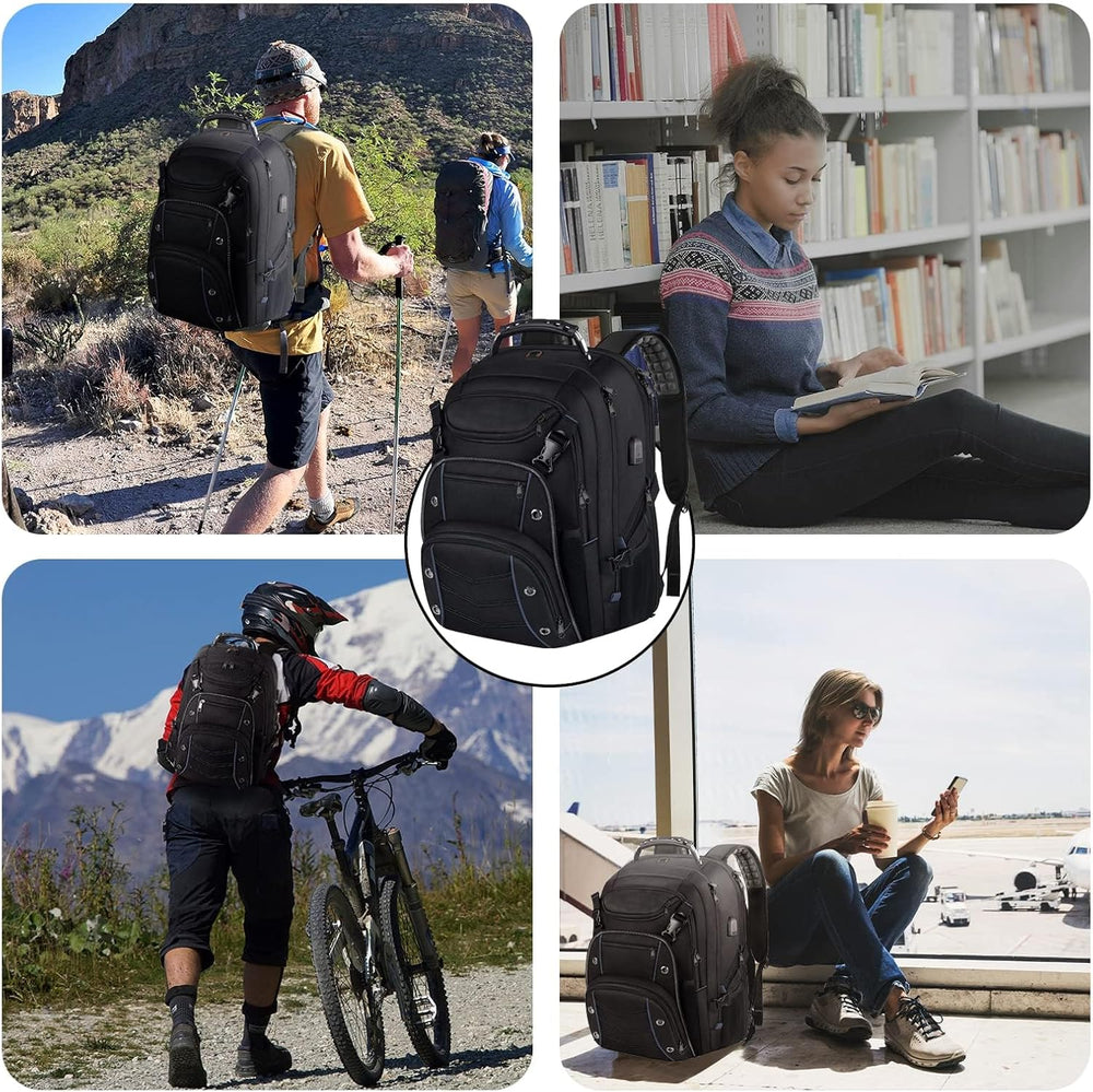 55L Extra-Large Travel Laptop Backpack - detail