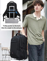 Water-Resistant Laptop & Travel Backpack with Multiple Organised Compartments - Perfect for Commuting & Adventure