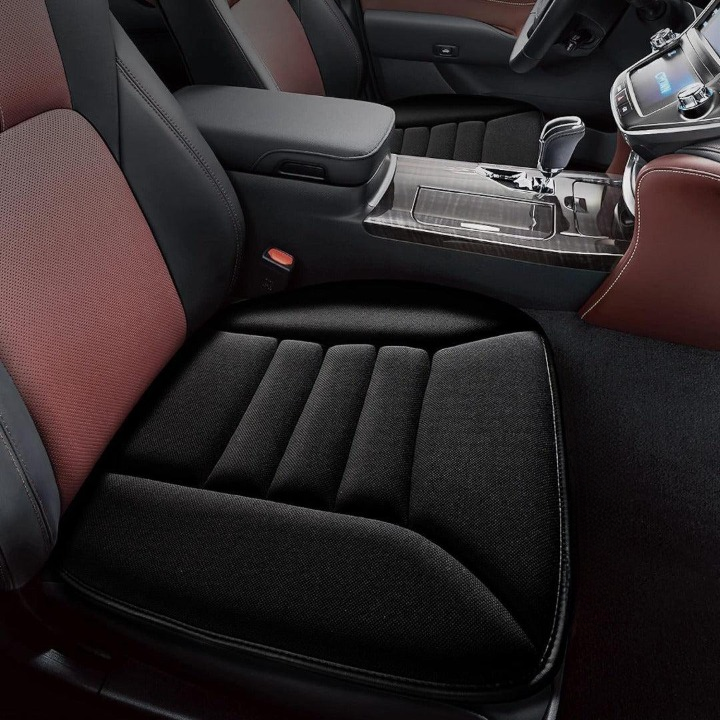 Memory Foam Seat Cushion – Ergonomic, Breathable, for Car, Office & Wheelchair