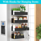 Optimized Product Title: "Magnetisches Gewürzregal-Set aus pulverbeschichtetem Metall – 4-teiliges Set für Küche und Gewürzaufbewahrung" 

This title includes relevant keywords for better visibility on Google Shopping while clearly describing the product'