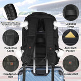 55L Extra-Large Travel Laptop Backpack - detail