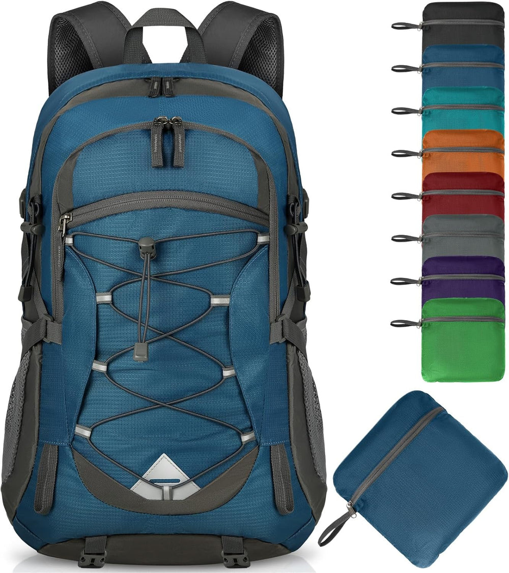 40L Waterproof Hiking & Camping Backpack - Lightweight, Packable & Durable - Ideal for Outdoor Adventures
