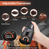 Optimized Product Title: **Elektrisches Salz- und Pfeffermühlen-Set mit Ladestation – Automatische Gewürzmühlen für Küche und Tisch, Edelstahl & Keramikmahlwerk, Perfekt für Gourmet-Köche** 

This title includes relevant keywords and phrases that can help