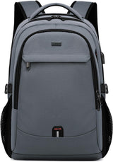 Water-Resistant Travel Laptop Backpack with USB Charging Port - Durable, Stylish, and Versatile for Commuting and Outdoor Adventures