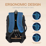 AirVoyage 40L Expandable Waterproof Travel Backpack with USB Charging Port & 17” Laptop Sleeve - Perfect for Adventure & Daily Commute