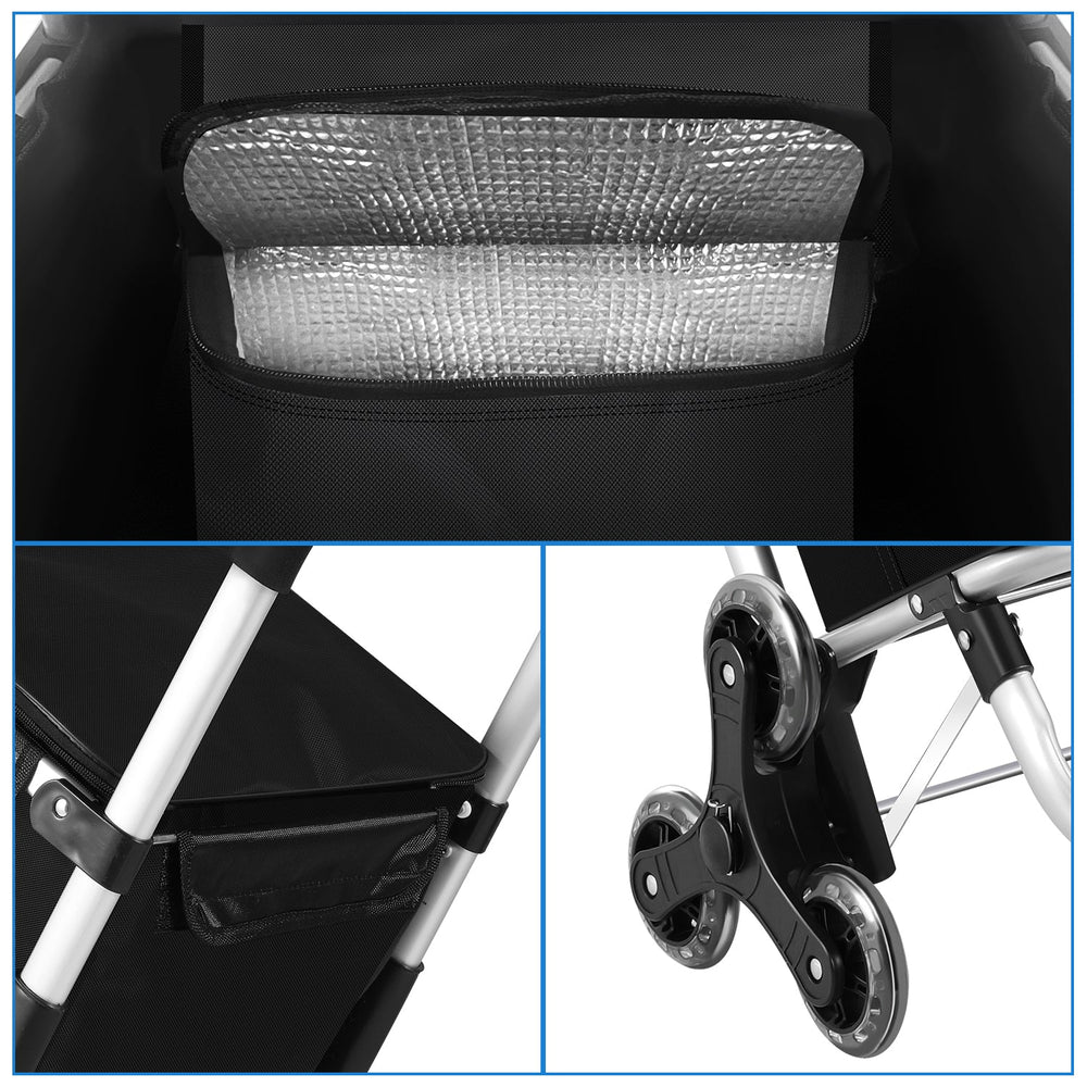 Shopping trolley shopping roller foldable 40L | Kalsten
