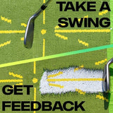 Golf Swing Training Mat – Impact-Detecting, 5000+ Swings, Indoor & Outdoor