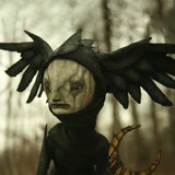 Creepy Witch Sculptures - Dark Art Halloween Decoration