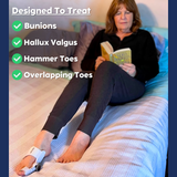 Toe Spreader – Breathable Fabric, Adjustable Strap & One Size