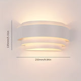 Modern Wall Sconce | Up & Down Metal Wall Light