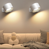 Optimized Product Title:  
"360° Schwenkbare Wiederaufladbare LED-Wandleuchte – Touch-Bedienung, Kabellos & Flexibel für Innen- und Außenbereich"  

This title enhances clarity and includes relevant keywords for better visibility on Google Shopping.