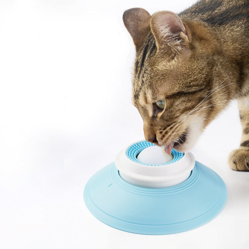 Slow Feeder Dog Bowl – Floating Ball, Non-Slip PP/TPR & 14.5cm for Dogs & Cats