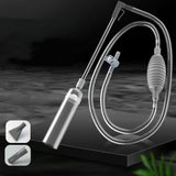 Aquarium Gravel Vacuum Siphon – Adjustable Flow Control, Fish Net & 260cm Hose