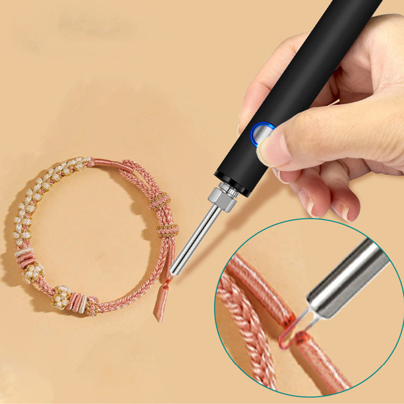USB Digital Soldering Iron with LCD Display - Adjustable Temperature & Fast Heating