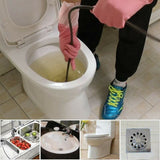 Drain Cleaning Spiral – Manganese Steel, Drill Adapter for 1-3m Pipes