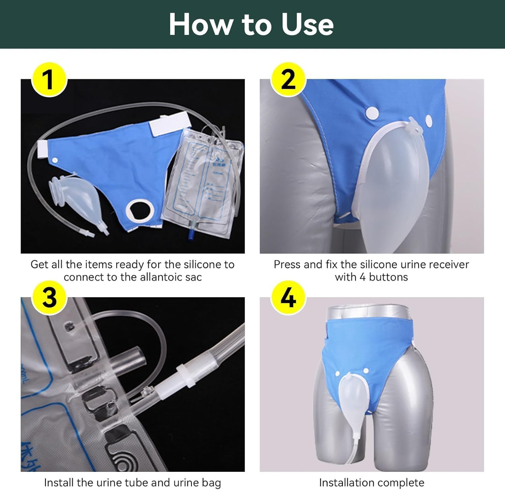 Medical Grade Portable Reusable Urine Drainage Bag