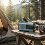Emergency Weather Radio – Solar & Hand Crank, AM/FM/Weather & Power Bank