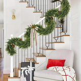 Christmas Garland Artificial Greenery Art Deco Mantle Stair Trim