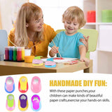 15-in-1 Craft Paper Punch Set – ABS & Zinc Alloy, 1.5 cm Motifs & 15 Shapes