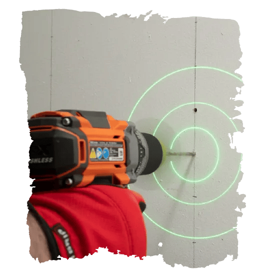 Laser Drill Guide – Universal Fit, Auto-Stop & Straight Hole Alignment