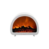 LED Flame Fireplace Humidifier – 200ml, Remote Control & 5-Hour Runtime