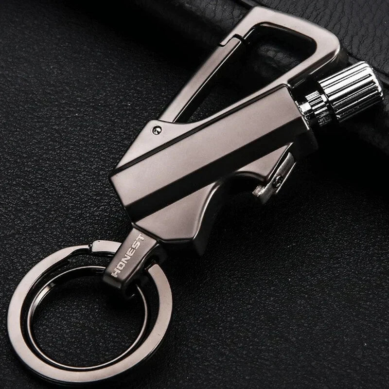 Waterproof Fire Starter – Ferro Flint, Bottle Opener & Carabiner Clip
