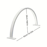 Crescent Moon LED Desk Lamp | Adjustable USB Metal Light