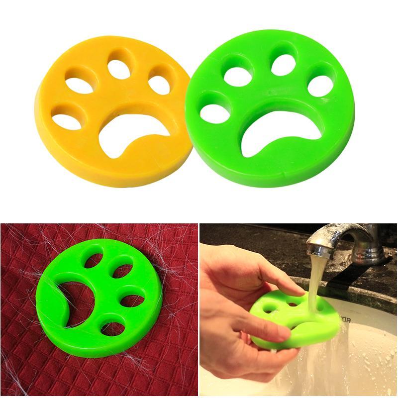 Silicone Pet Hair Remover Discs – Washer & Dryer, Reusable & 4-Pack