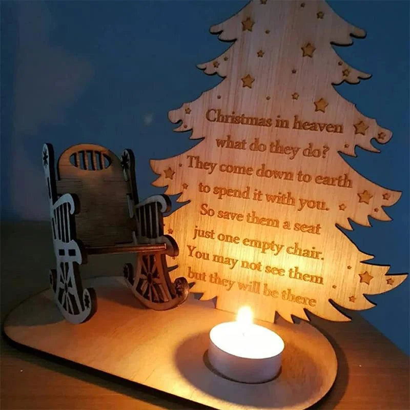 Personalized Christmas Remembrance Ornament - Memorial Keepsake for Loved Ones - Holiday Tribute Decoration