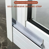 Self-Adhesive Door Seal – Draft-Stopping Foam, Weatherproof & Residue-Free